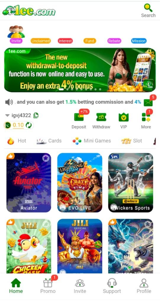 1ee game slots