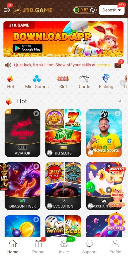 j10 game slots