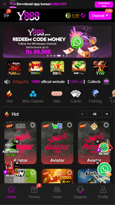 Y888 Game Slots